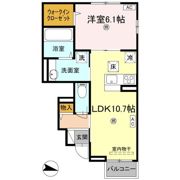 アスフォートの間取り画像