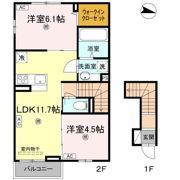 アスフォートの間取り画像