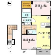 アスフォートの間取り画像