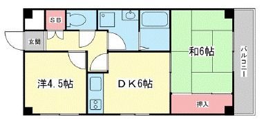 クリスタル西庄の間取り画像