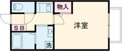 セジュールZENZO Bの間取り画像