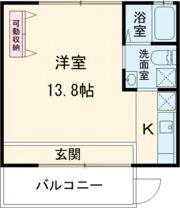 ラ・ウェゾン北野の間取り画像