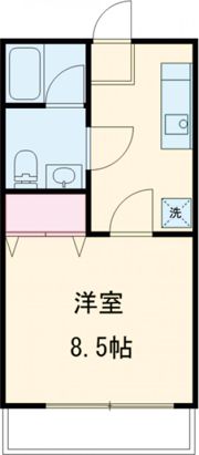 ルージュⅢの間取り画像