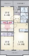 ソレイユ ノーブルの間取り画像
