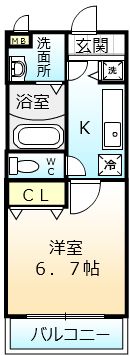 ドルチェ市之町の間取り画像