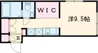 イリス堀越の間取り画像