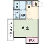 アイソウハイツNO．2の間取り画像
