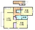 ビロカーレ Aの間取り画像