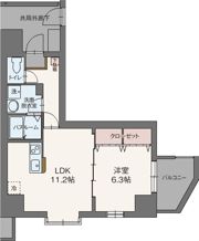 セルビシオの間取り画像