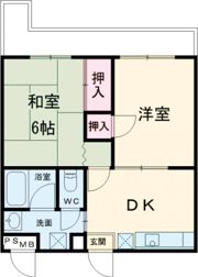 モンシャトレⅡの間取り画像