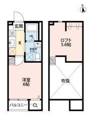 RESIDENCE・ANJEWELの間取り画像