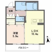シュエットメゾン壱番館の間取り画像