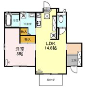 D-room北浅井の間取り画像