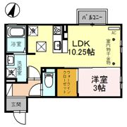 Le・Soleil （ﾙ・ｿﾚｲﾕ）の間取り画像