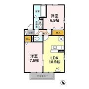 パルフェ本町の間取り画像
