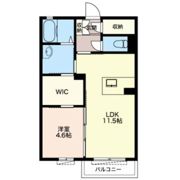 Garden Court 千波の間取り画像