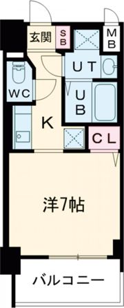 S-RESIDENCE浄心Eastの間取り画像