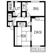 ファミールイケダの間取り画像