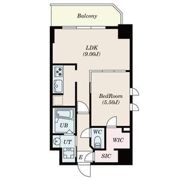 S-RESIDENCE神戸磯上通の間取り画像