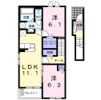 ラプラス Ⅰの間取り画像