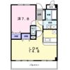 ジュネス上池田の間取り画像
