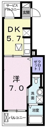 カシータ テラス 湘南の間取り画像