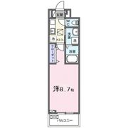 メルヴェーユ七里の間取り画像