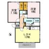 トゥインクル東中田の間取り画像