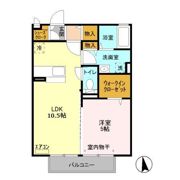 アルシス Ⅱの間取り画像