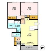 ペンブロークⅡの間取り画像