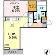 ヒルクレストの間取り画像