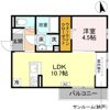 にゅうまごびれっじⅣの間取り画像