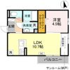 にゅうまごびれっじⅣの間取り画像