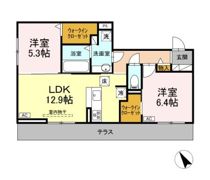 ディーシャンブル南丸之内A棟の間取り画像