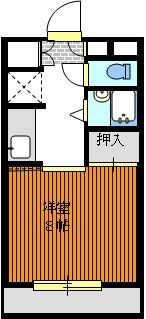 エーデル宮浦の間取り画像
