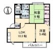 バリュージュ新須賀 B棟の間取り画像