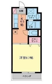 カサグランデⅡの間取り画像