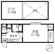 ポラリス愛宕Ⅱの間取り画像