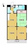 グレイスフル清和・西館の間取り画像