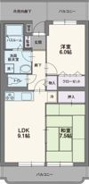 バードバレーEASTの間取り画像