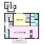 ドルチェ・ヴィータ三日月Bの間取り画像