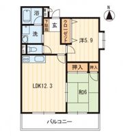 エトワール太田の間取り画像