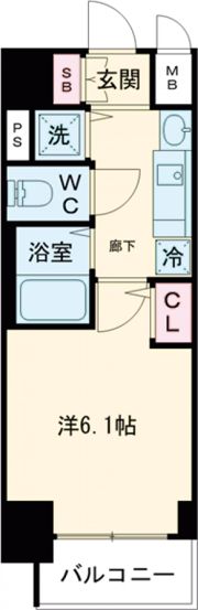 プレサンス神戸西スパークリングの間取り画像