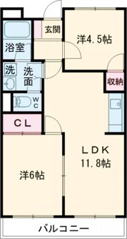 EAST PARK PLACEの間取り画像