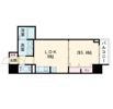 S-RESIDENCE阿波座bouncyの間取り画像