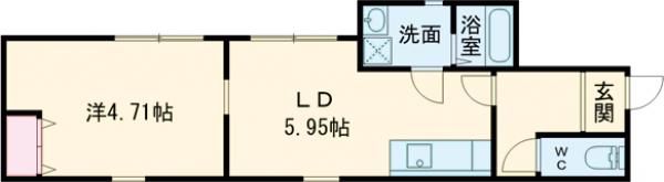 アイリハイツの間取り画像
