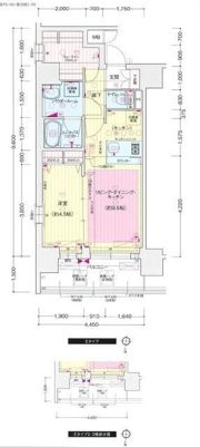 プレサンス錦ラウムの間取り画像