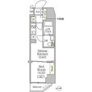クラリティア浅草橋の間取り画像