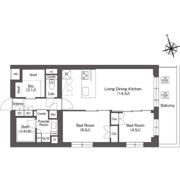 ルーウェ東大泉の間取り画像