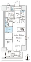 リテラス住吉の間取り画像